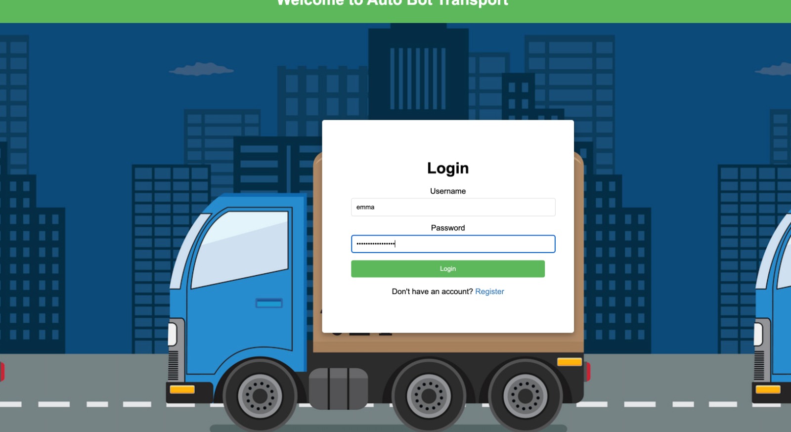 Trucking platform